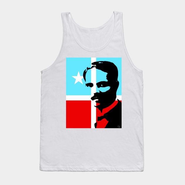 Pedro Albizu Campos Tank Top by Art y Son con Tania